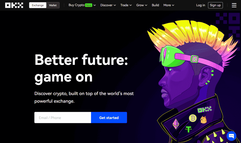 okx 웹사이트