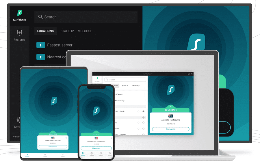 슈퍼볼 중계 서프샤크 VPN