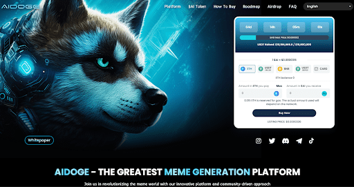 AiDodge 밈 코인 M2E(meme-to-earn) 모델