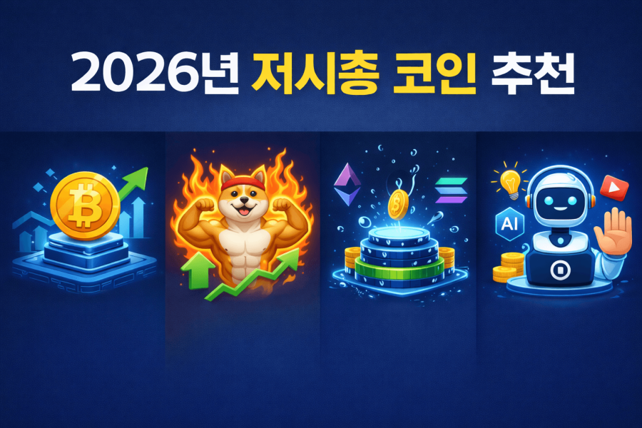 2026년 저시총 코인, 저평가 코인
